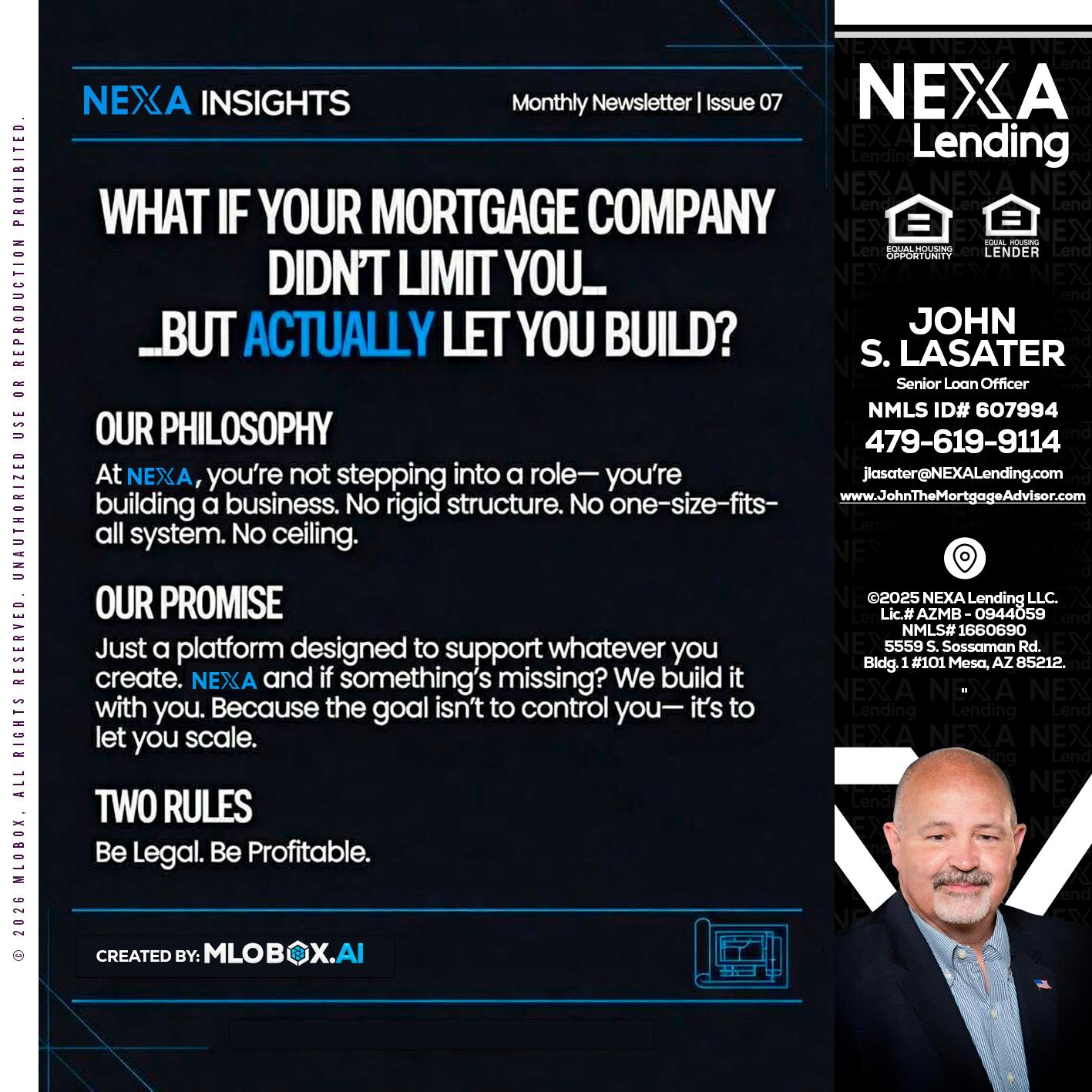 NEXA INSIGHTS - John Lasater -Senior Loan Officer