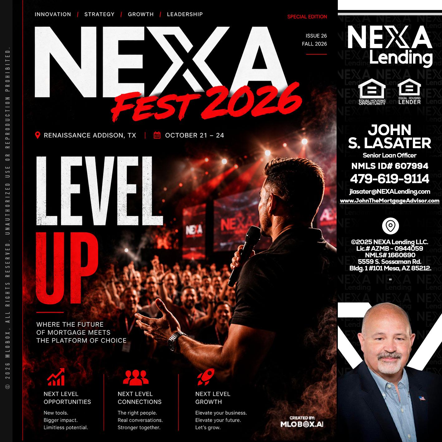 NEXA FEST 2026 - John Lasater -Senior Loan Officer