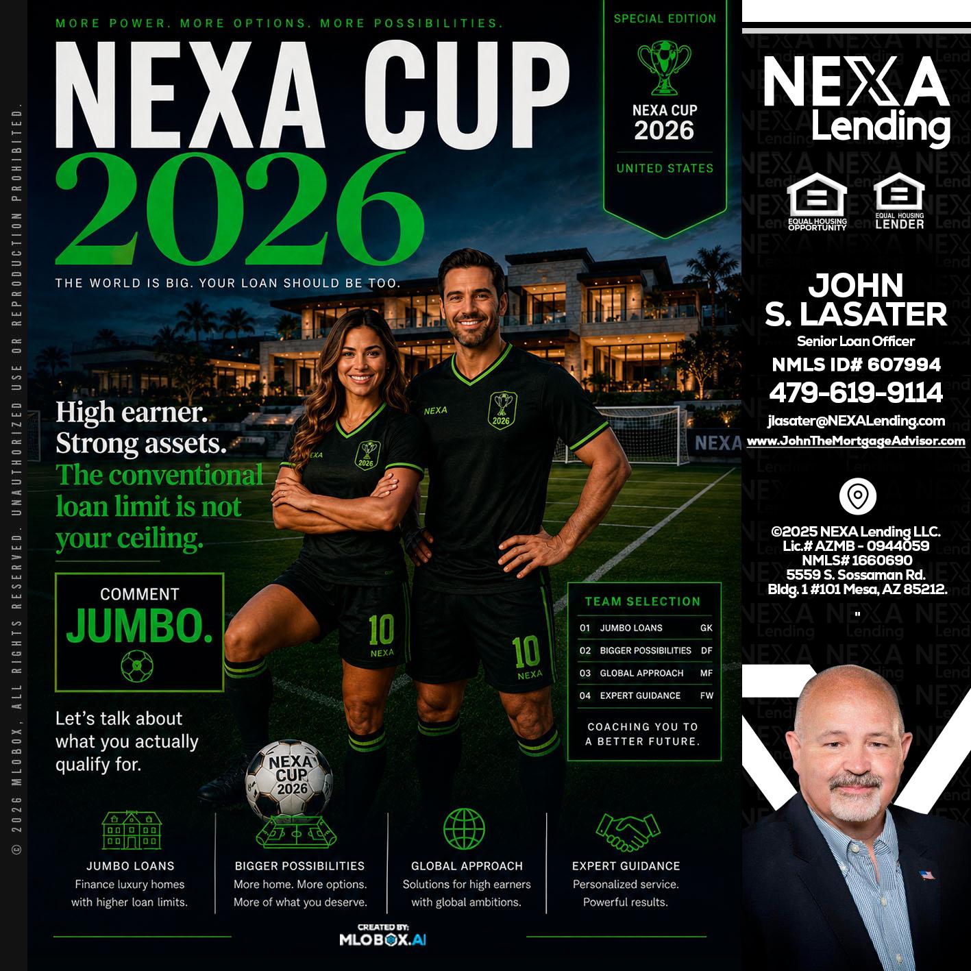 NEXA CUP 2026 - John Lasater -Senior Loan Officer