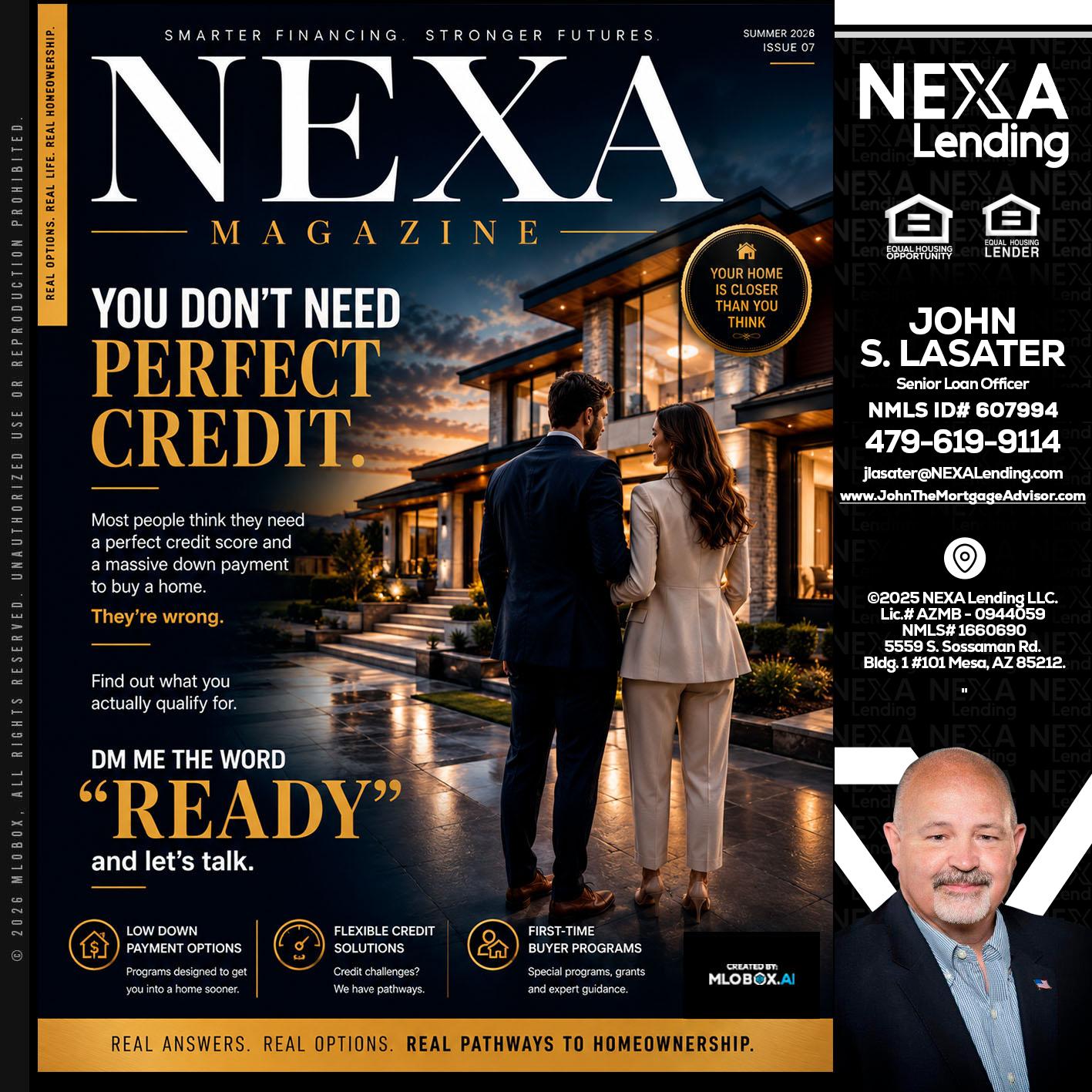 NEXA MAGAZINE - John Lasater -Senior Loan Officer