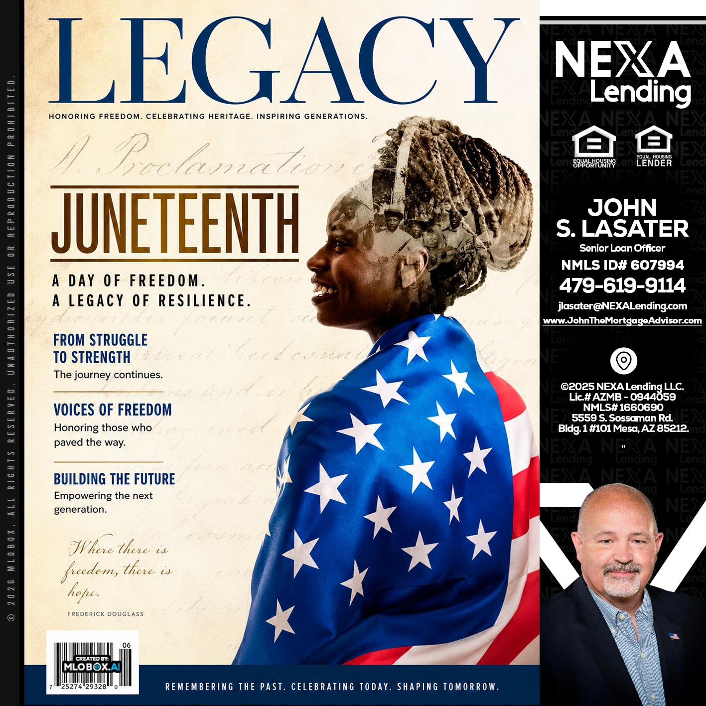 LEGACY - John Lasater -Senior Loan Officer