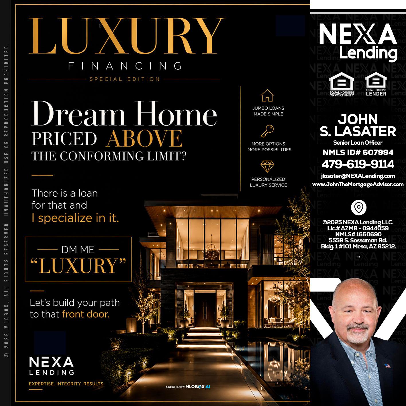 LUXURY - John Lasater -Senior Loan Officer