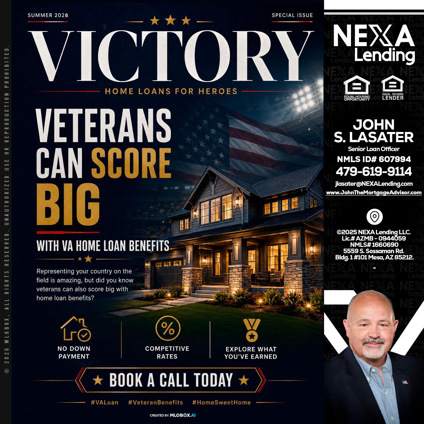 VICTORY - John Lasater -Senior Loan Officer