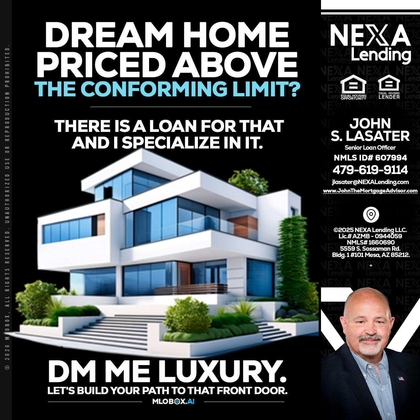 DREAM HOME - John Lasater -Senior Loan Officer