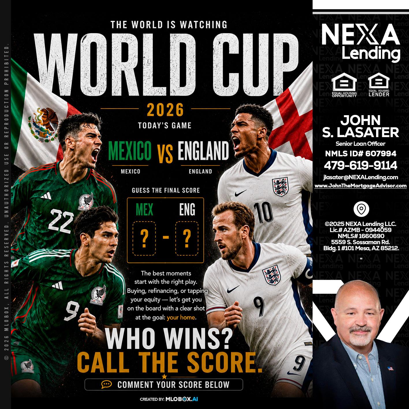 WHO'S WIN - John Lasater -Senior Loan Officer