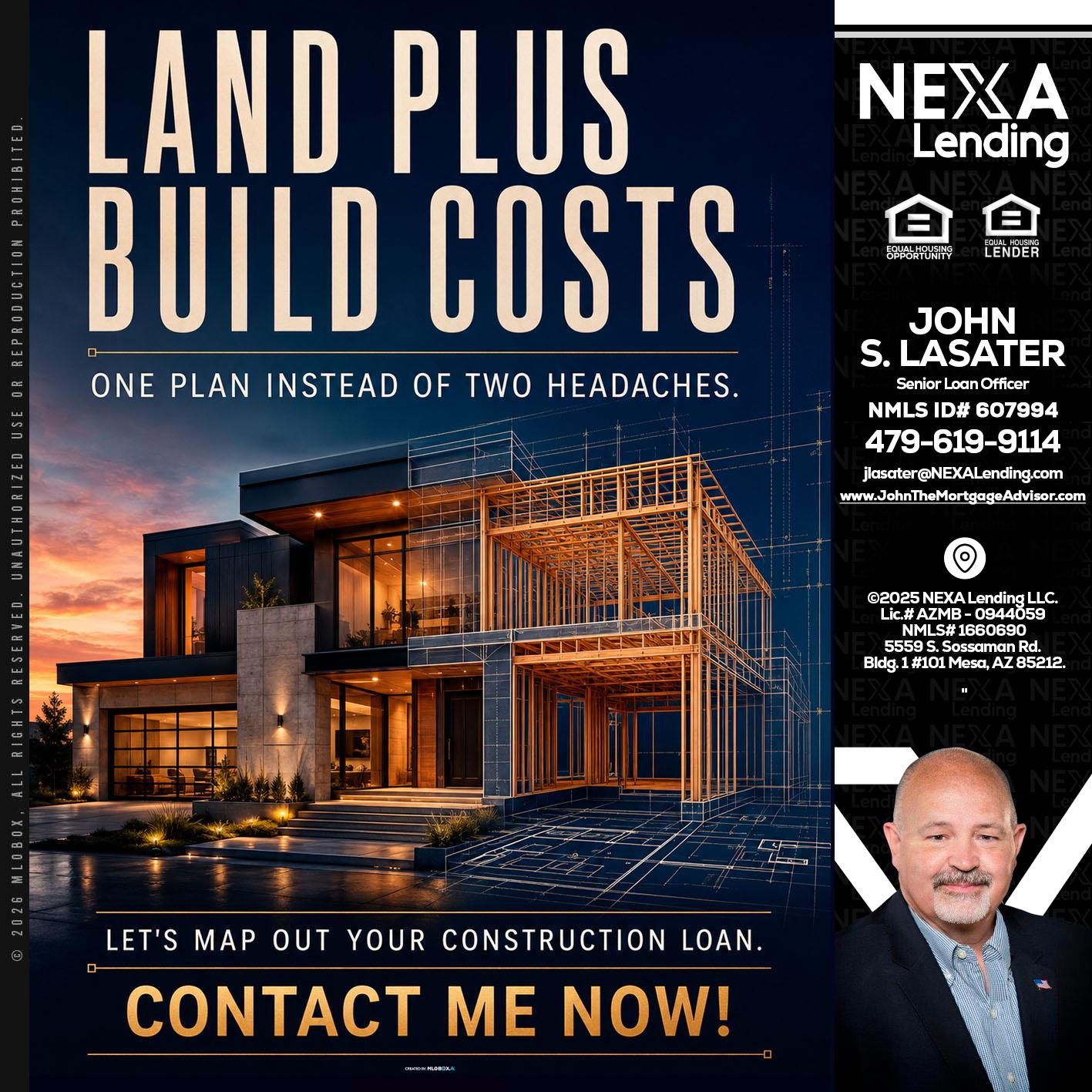 LAND PLUS - John Lasater -Senior Loan Officer
