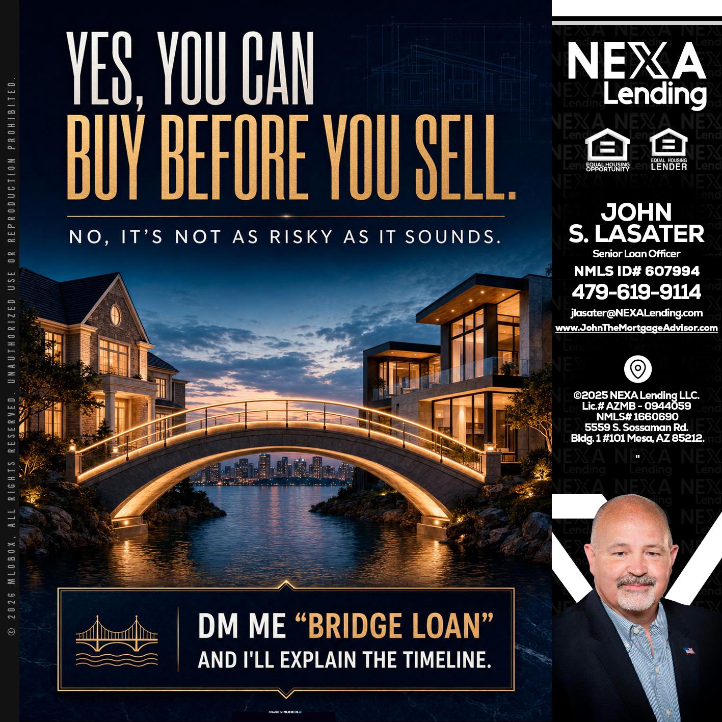 YES, YOU CAN - John Lasater -Senior Loan Officer