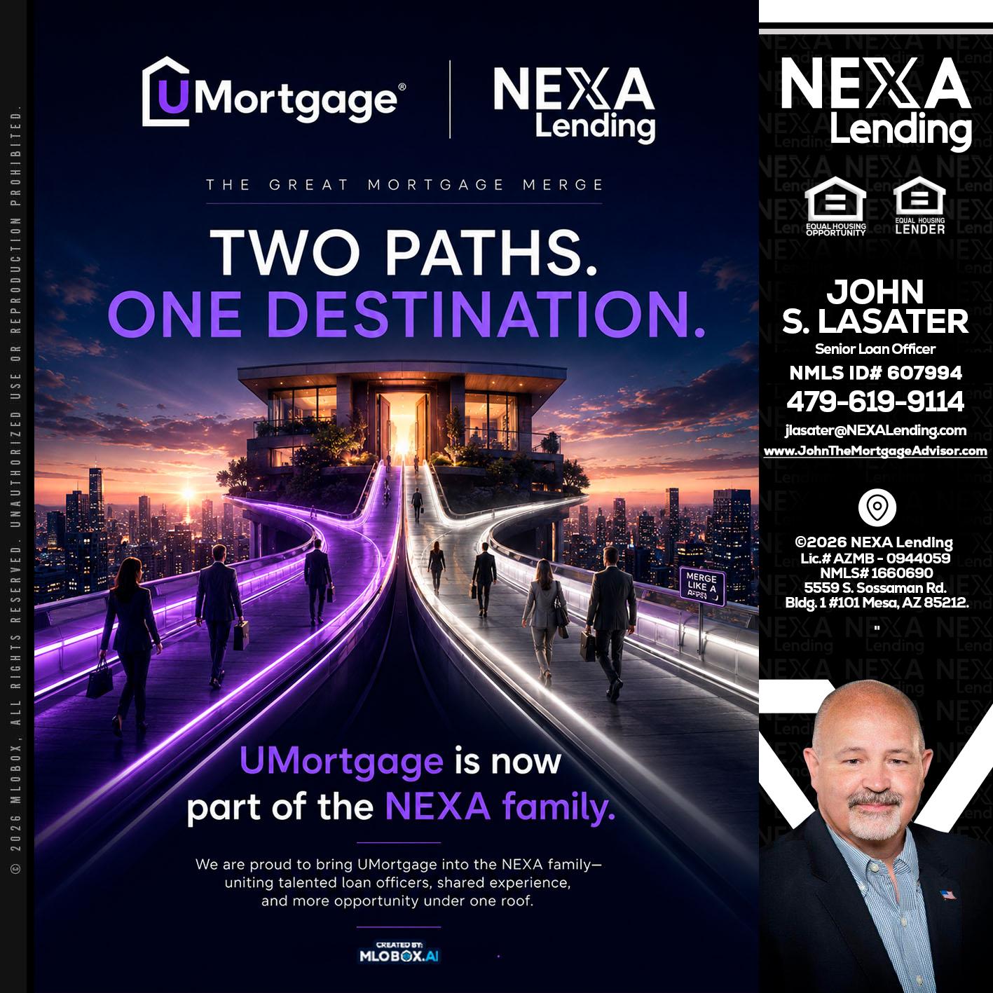 two path - John Lasater -Senior Loan Officer