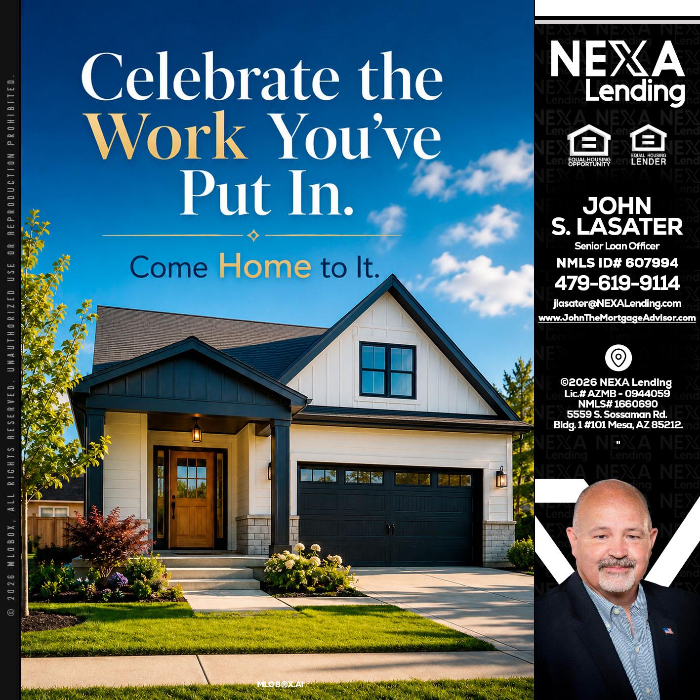 celebrate Labor Day - John Lasater -Senior Loan Officer
