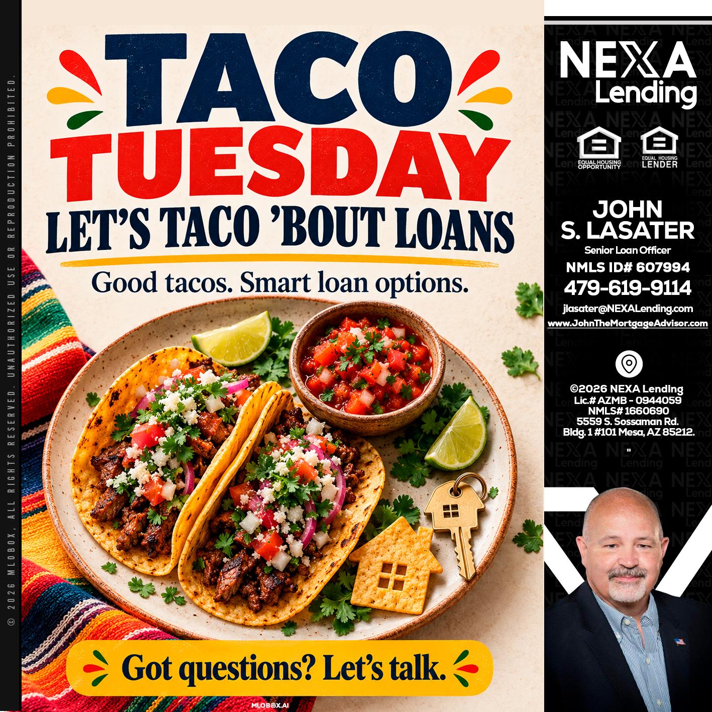 taco Tuesday - John Lasater -Senior Loan Officer